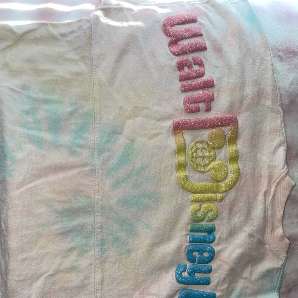 Walt disney world cropped crew neck